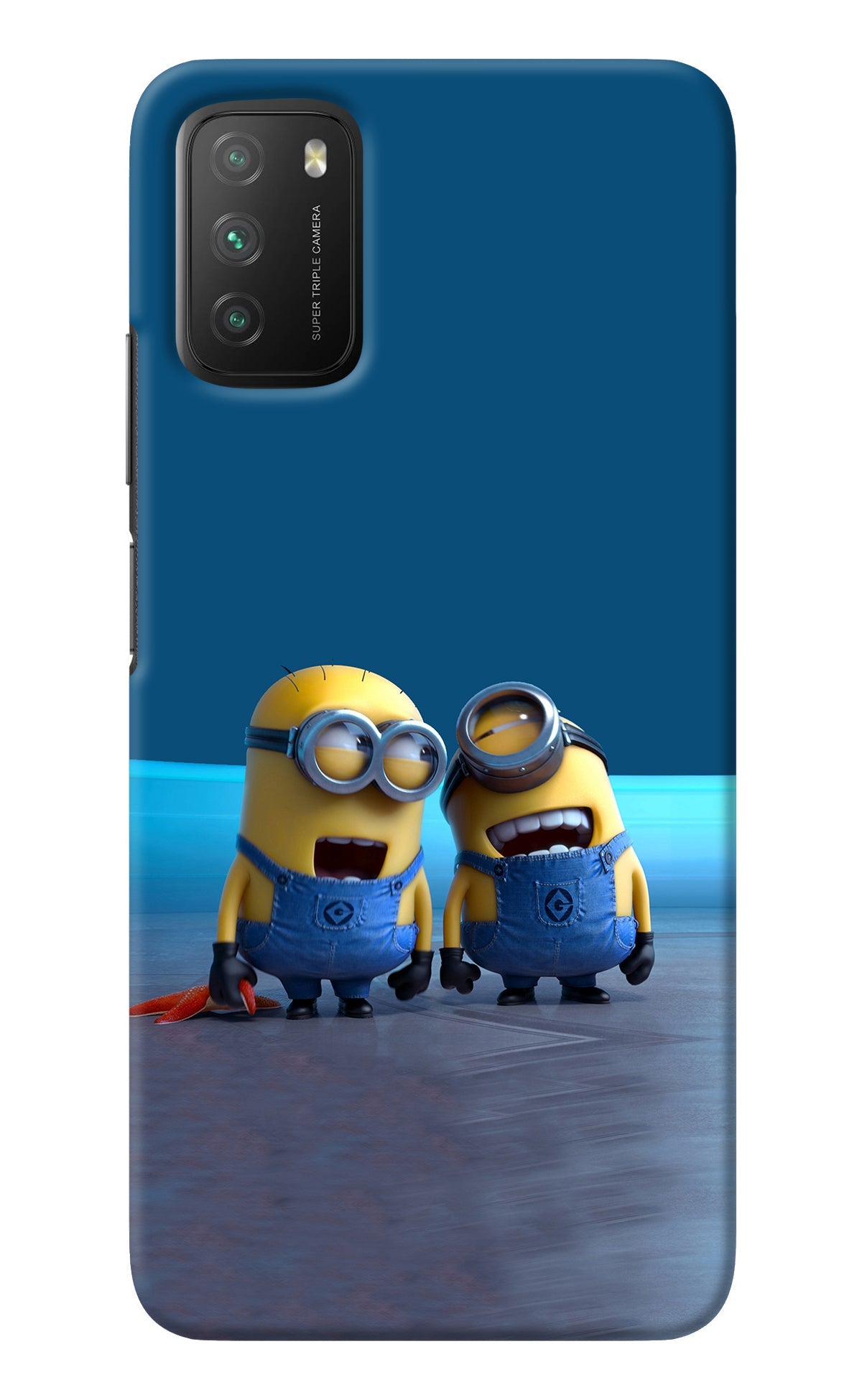 Minion Laughing Poco M3 Back Cover