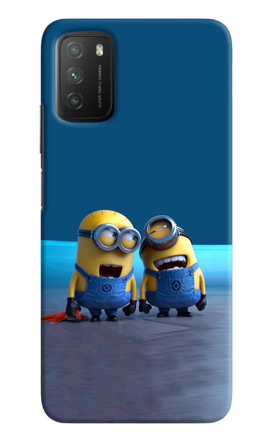 Minion Laughing Case for Poco M3 by Casekaro