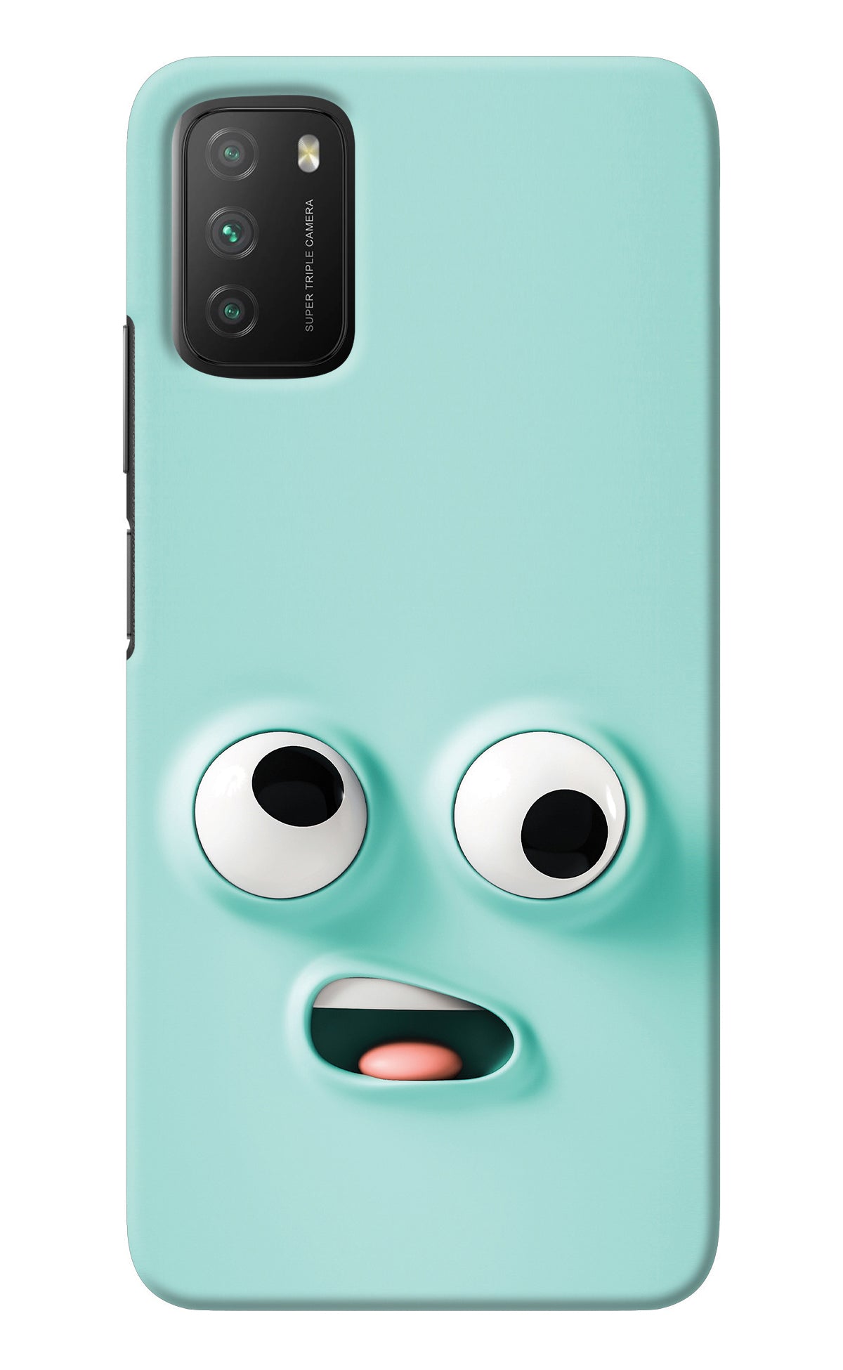 Funny Cartoon Poco M3 Back Cover