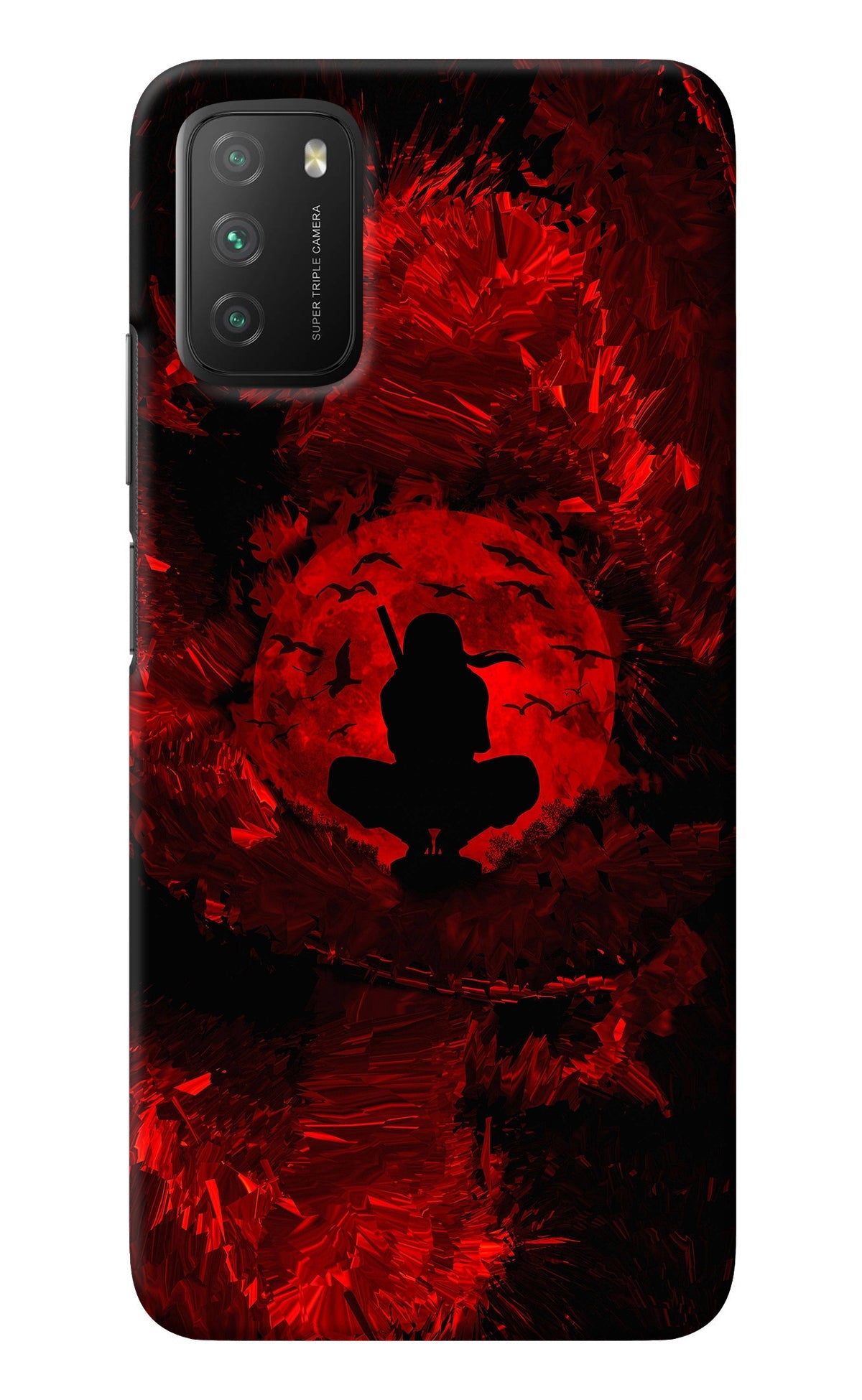 Itachi Uchiha Poco M3 Back Cover