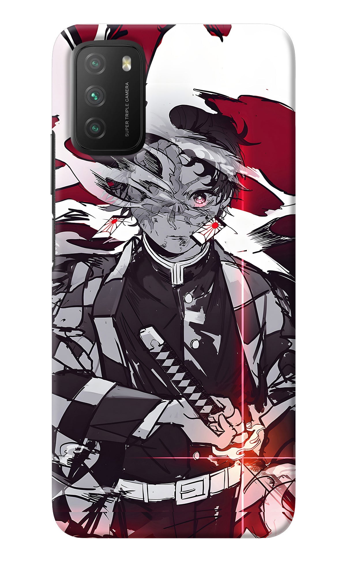 Demon Slayer Poco M3 Back Cover