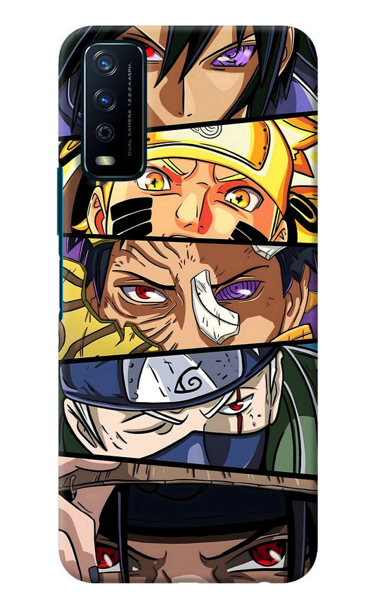 Naruto Character Vivo Y12s Back Cover