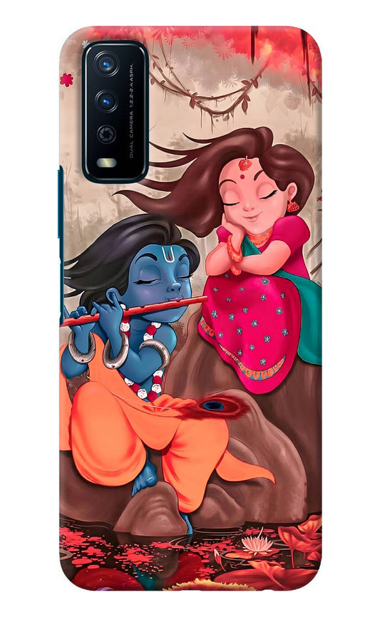 Radhe Krishna Vivo Y12s Back Cover