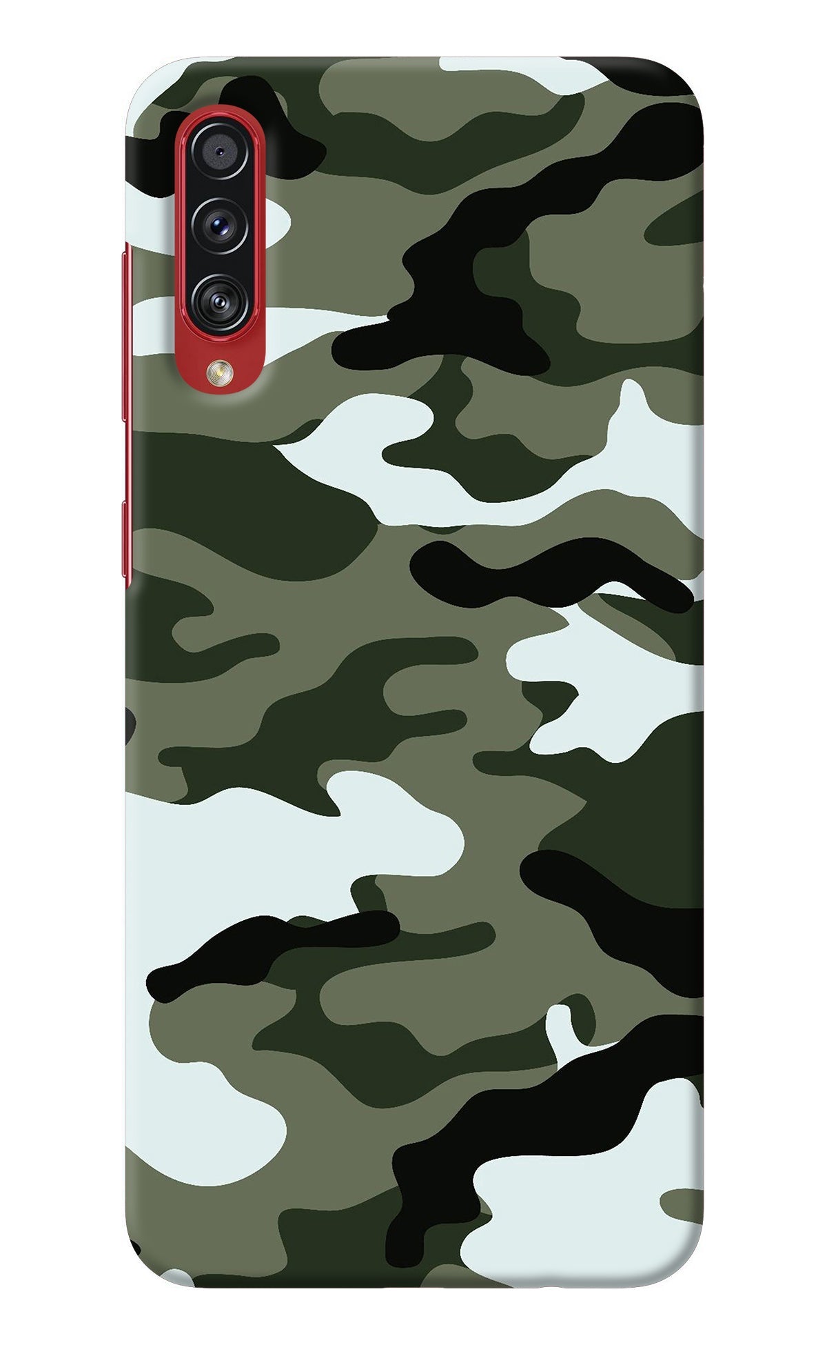 Camouflage Samsung A70s Back Cover