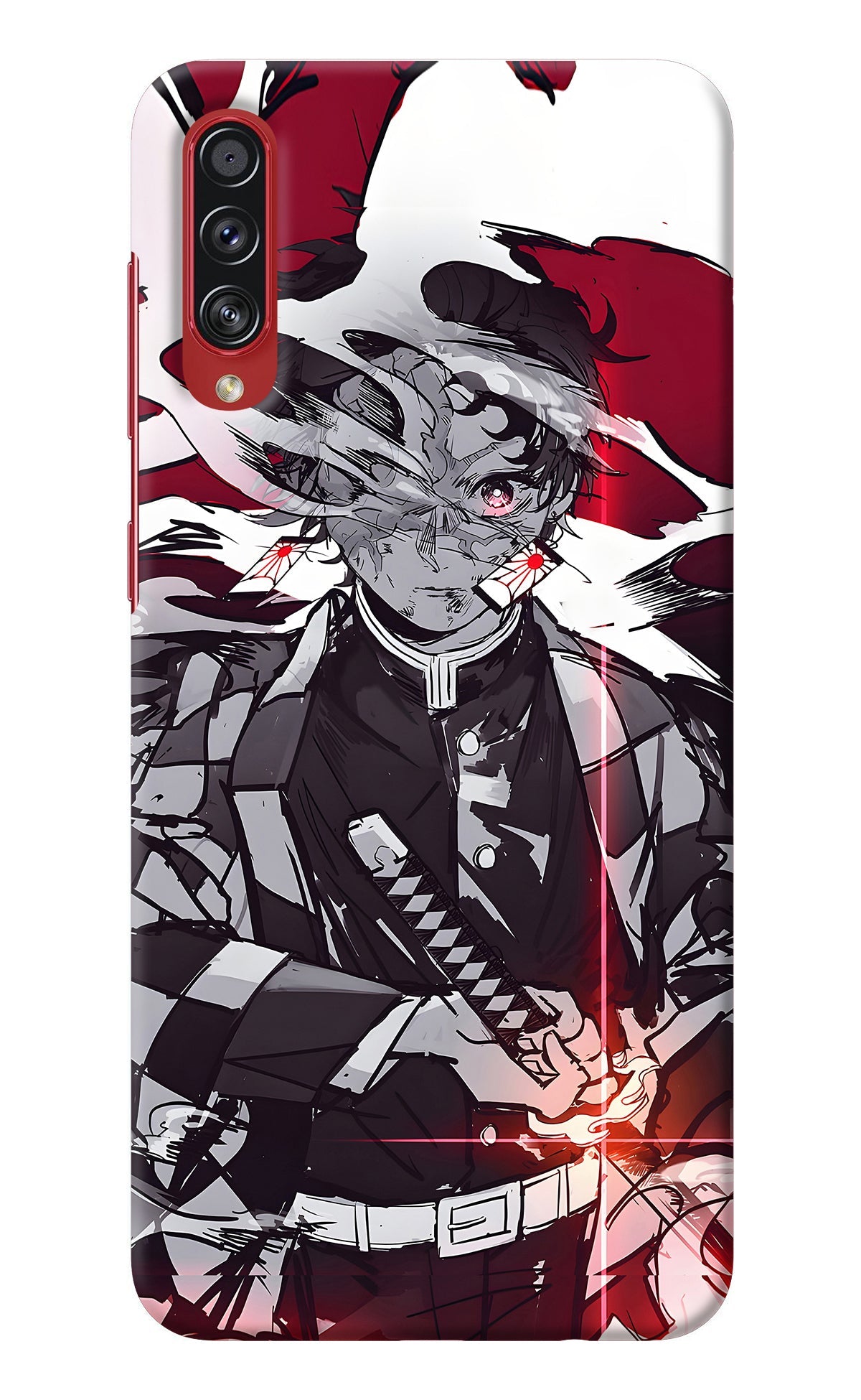 Demon Slayer Samsung A70s Back Cover