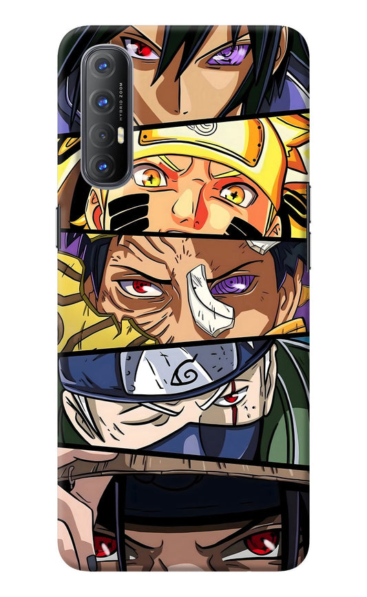 Naruto Character Oppo Reno3 Pro Back Cover