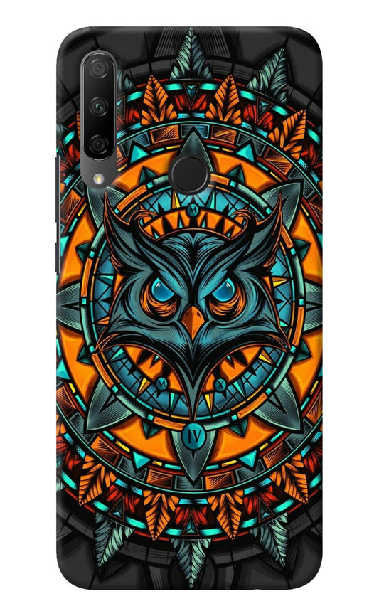 Angry Owl Art Honor 9X Back Cover