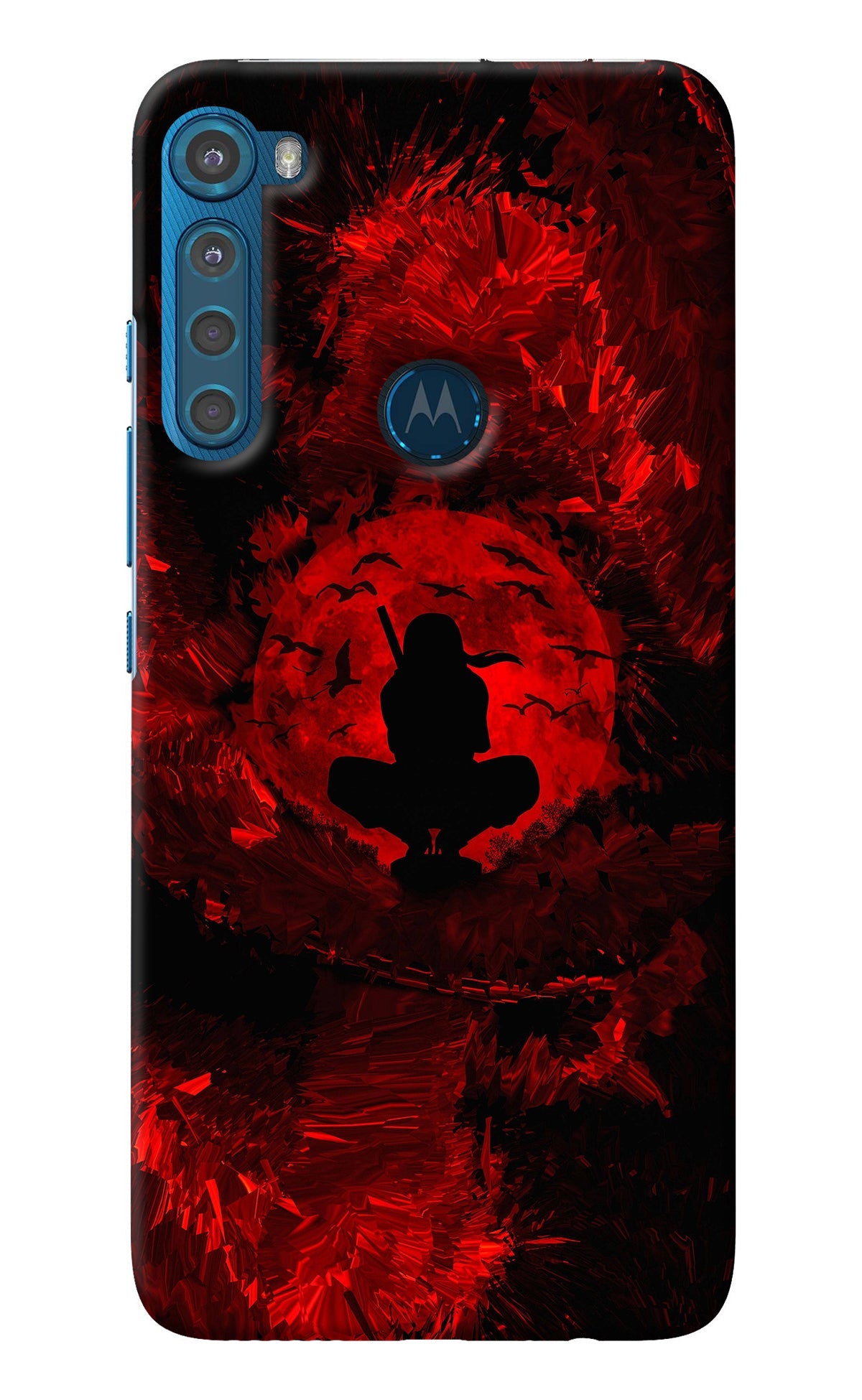 Itachi Uchiha Motorola One Fusion Plus Back Cover