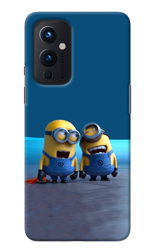 Minion Laughing Oneplus 9 Back Cover