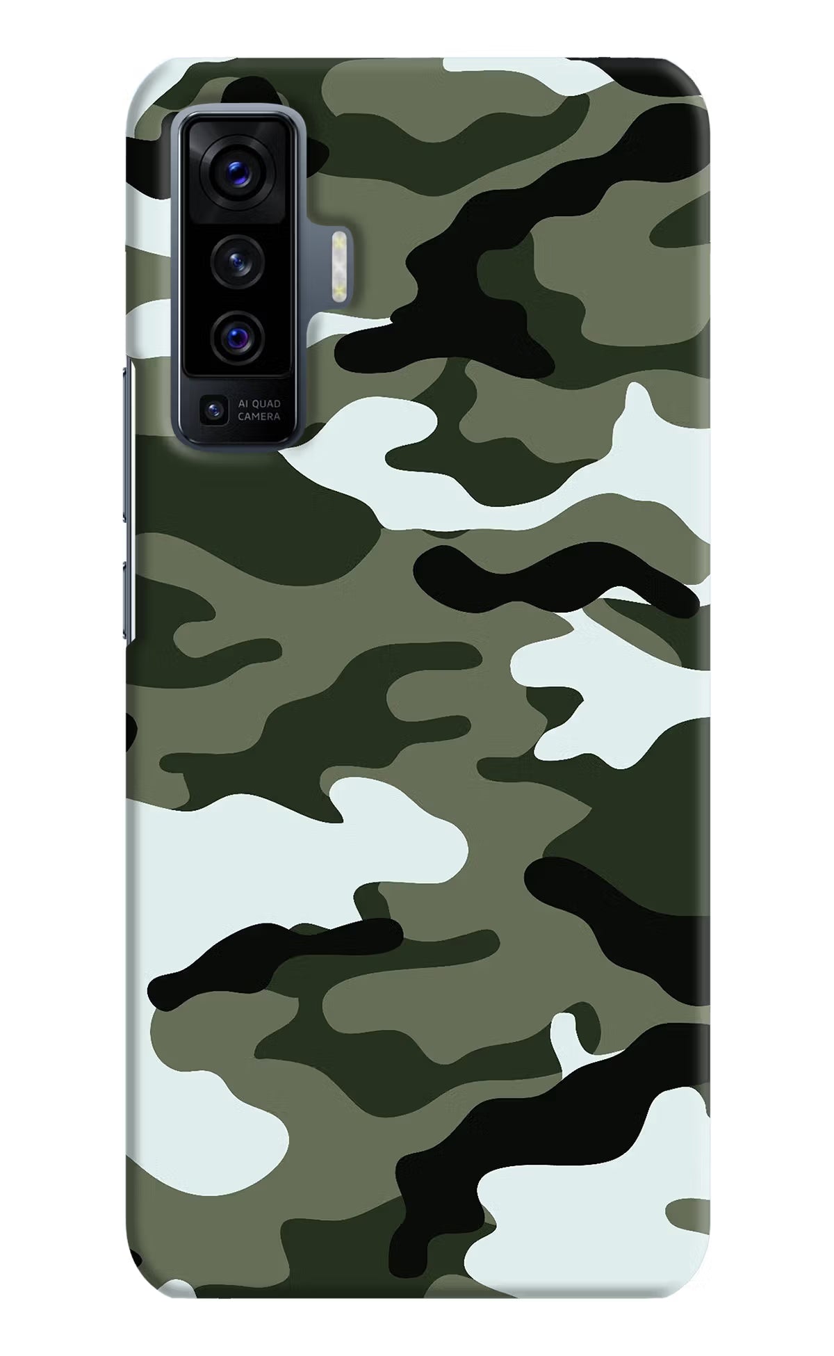 Camouflage Case for Vivo X50 by Casekaro