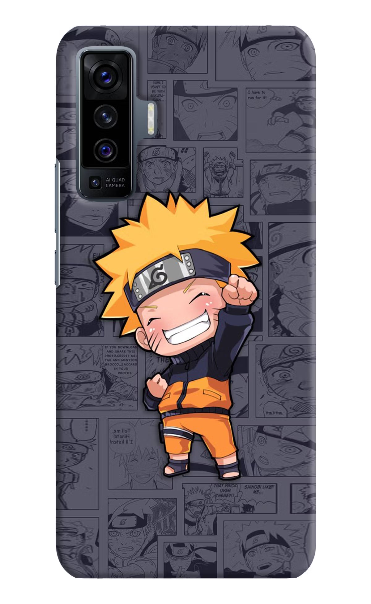 Chota Naruto Case for Vivo X50 by Casekaro