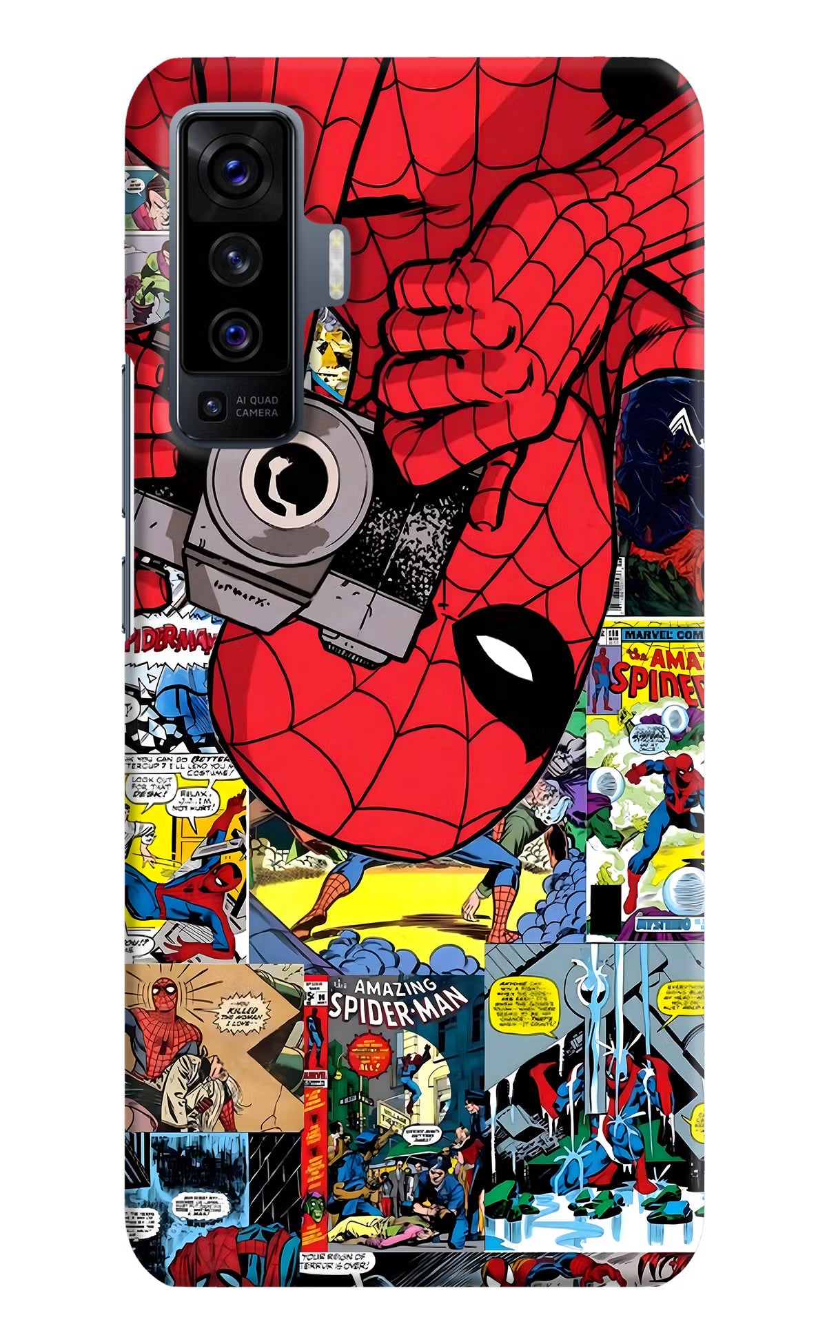 Spider Man Case for Vivo X50 by Casekaro