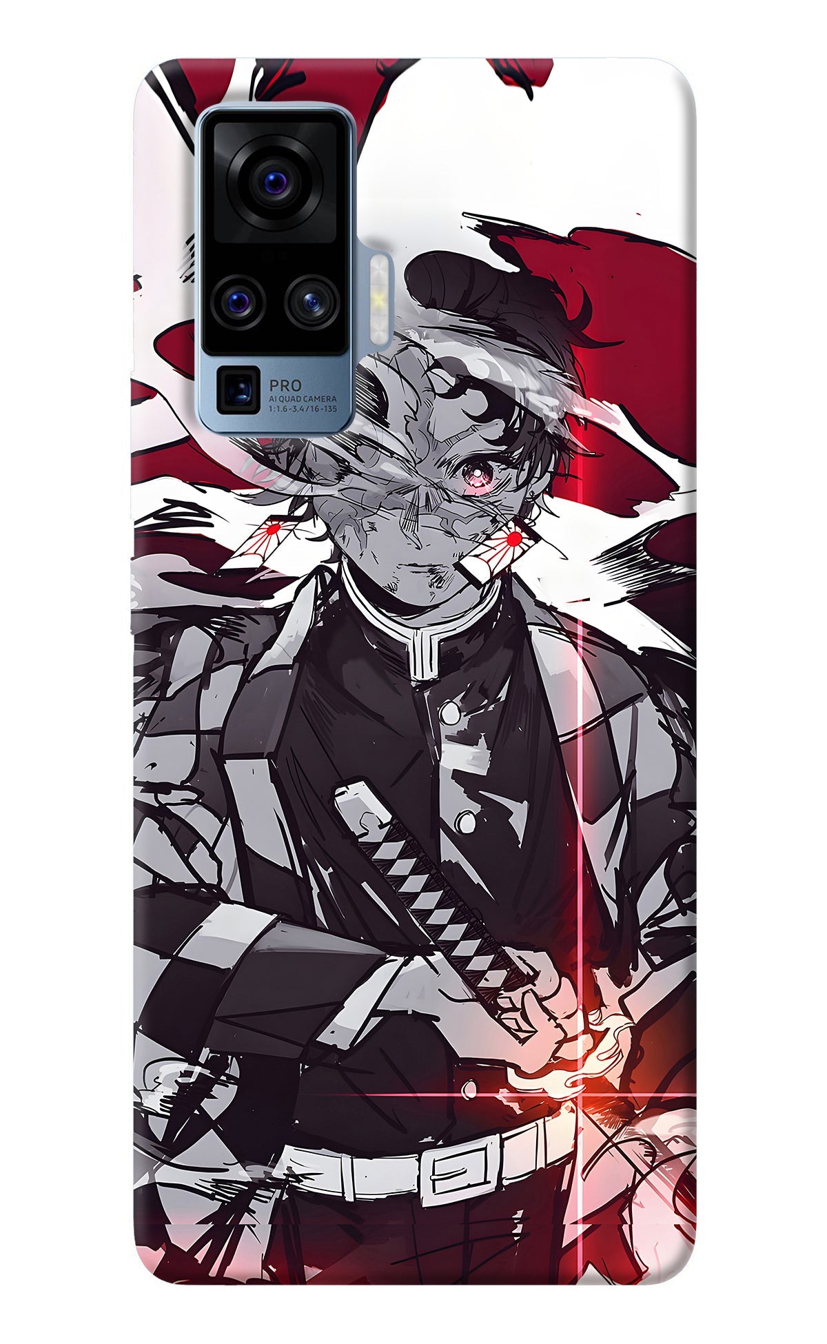 Demon Slayer Vivo X50 Pro Back Cover