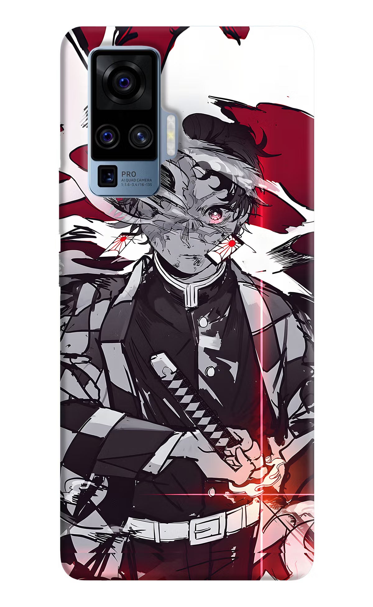 Demon Slayer Case for Vivo X50 Pro by Casekaro