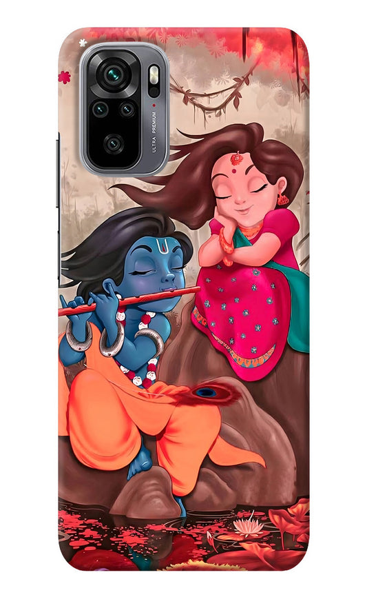 Radhe Krishna Redmi Note 10/10S Back Cover