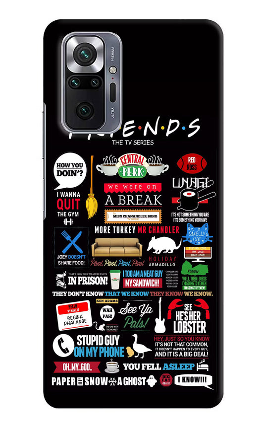 FRIENDS Case for Redmi Note 10 Pro by Casekaro