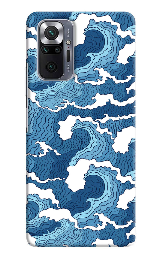 Blue Waves Case for Redmi Note 10 Pro by Casekaro