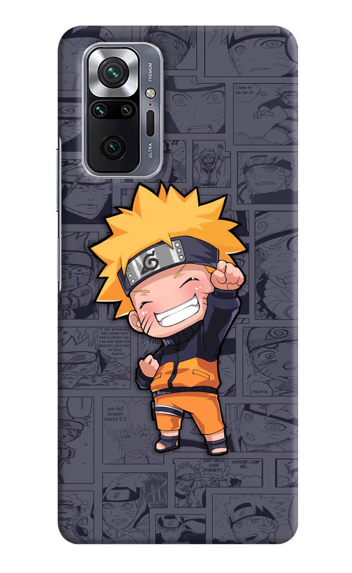 Chota Naruto Case for Redmi Note 10 Pro by Casekaro