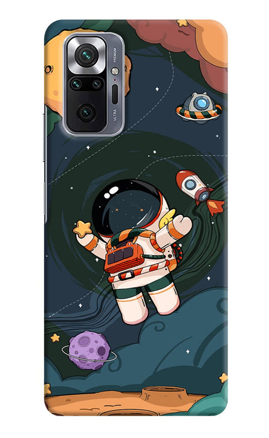 Cartoon Astronaut Case for Redmi Note 10 Pro by Casekaro
