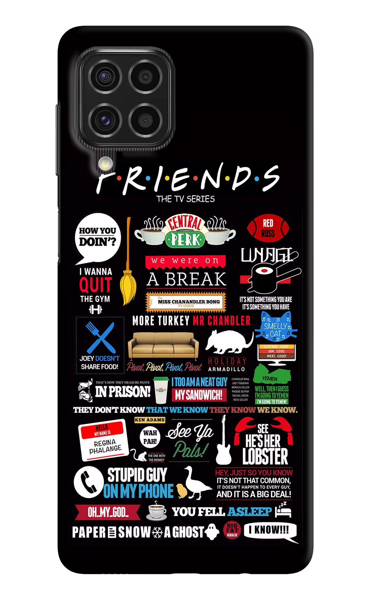 FRIENDS Case for Samsung F62 by Casekaro
