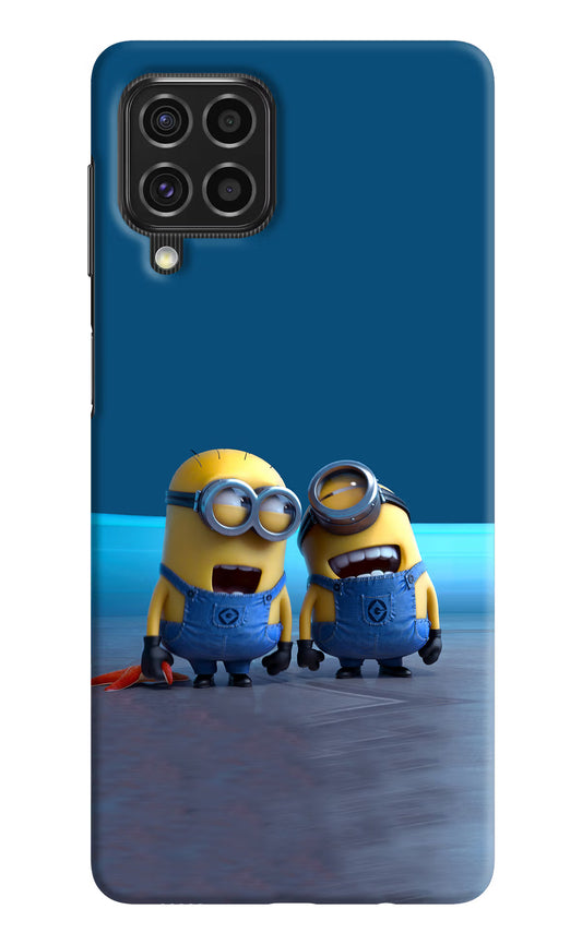 Minion Laughing Case for Samsung F62 by Casekaro