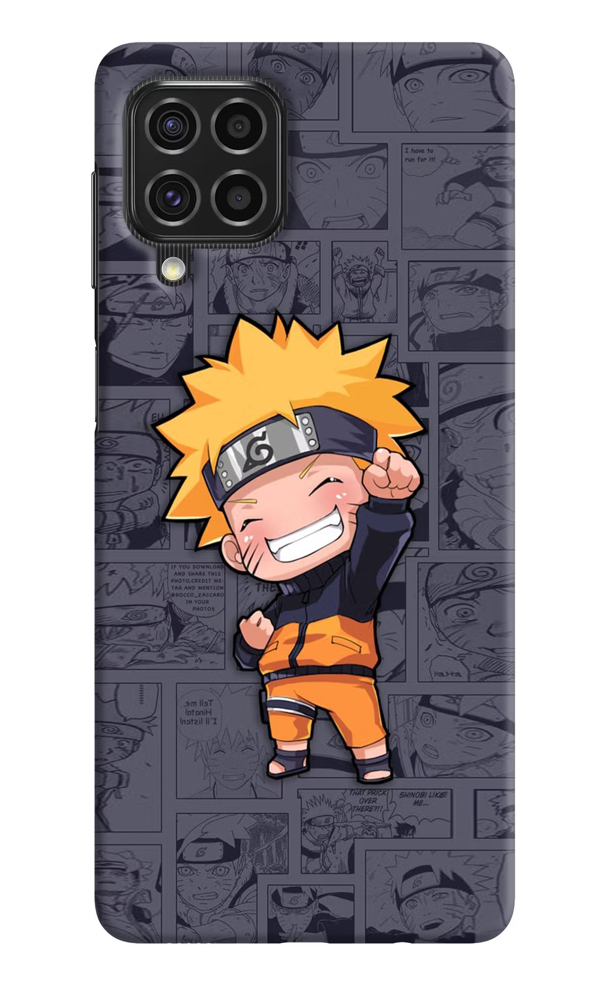 Chota Naruto Case for Samsung F62 by Casekaro