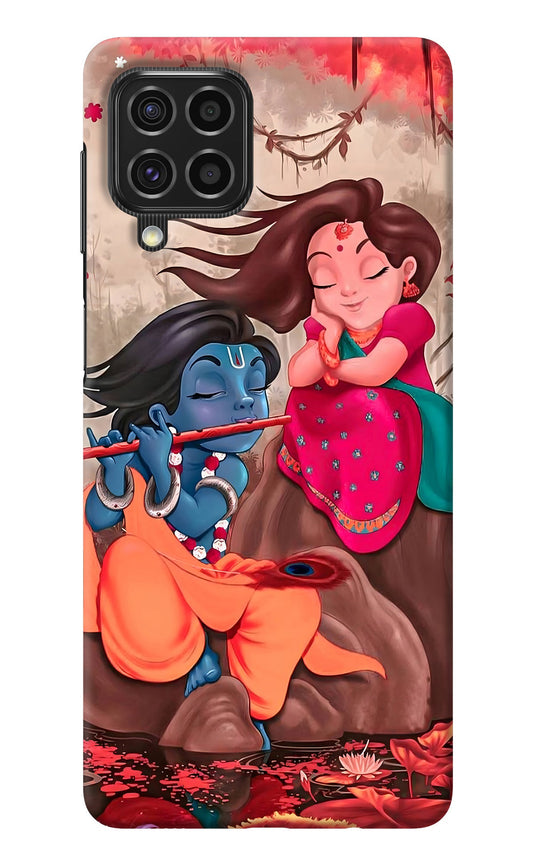 Radhe Krishna Samsung F62 Back Cover