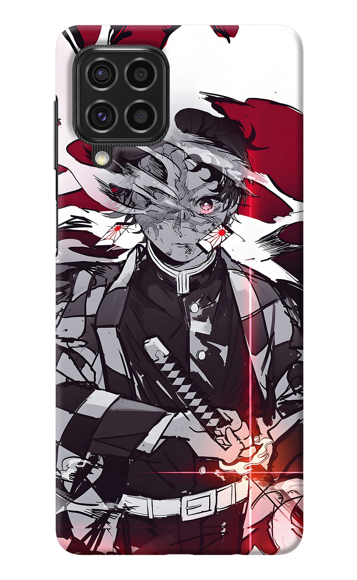 Demon Slayer Samsung F62 Back Cover