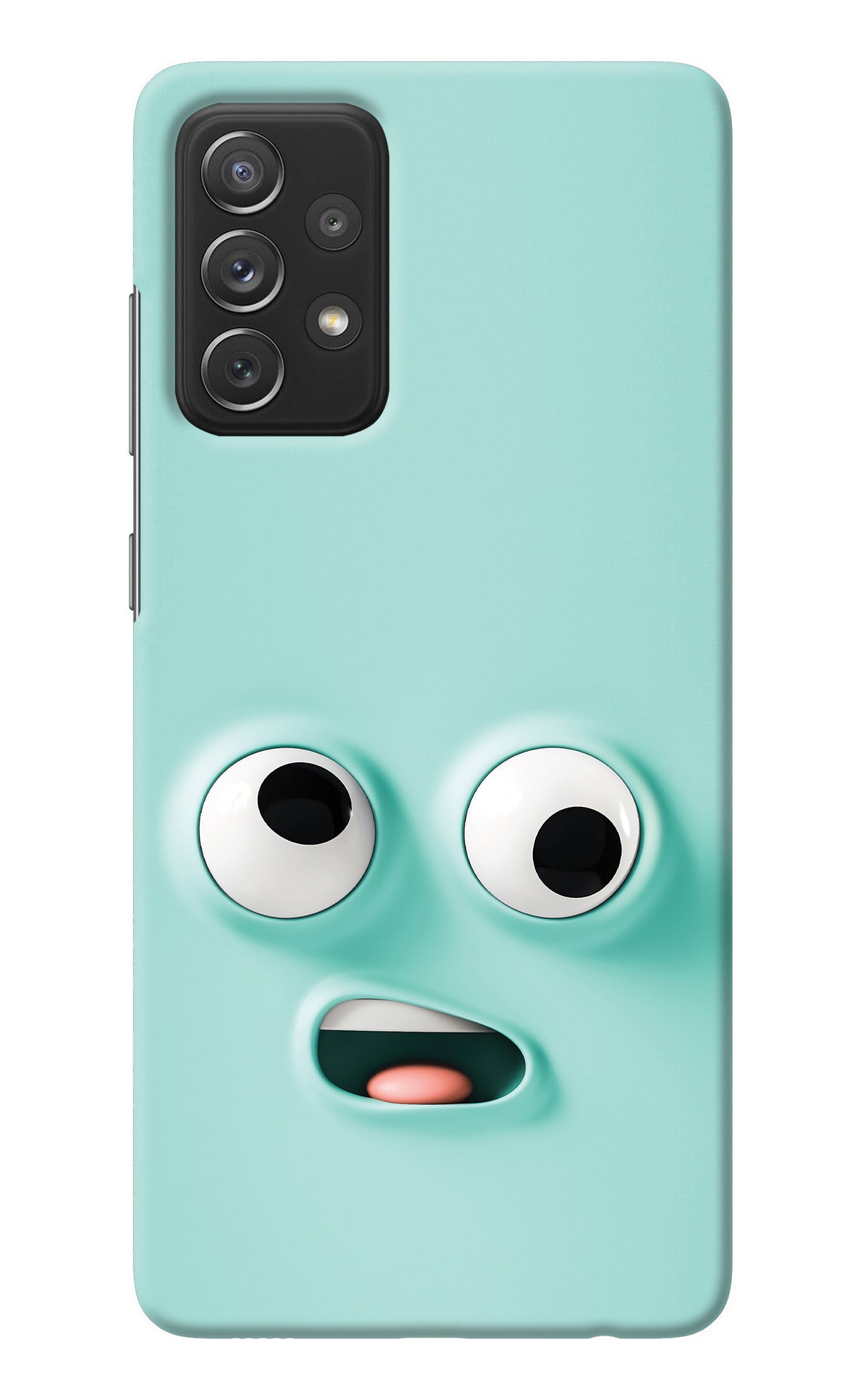 Funny Cartoon Samsung A72 Back Cover