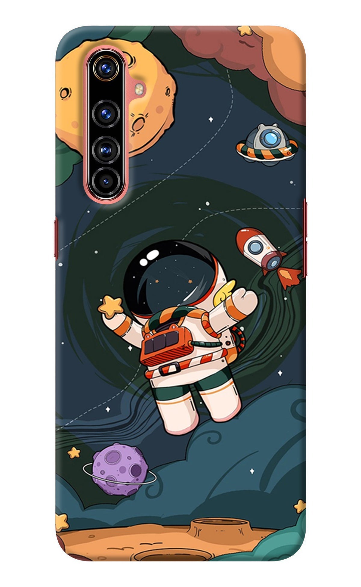 Cartoon Astronaut Realme X50 Pro Back Cover