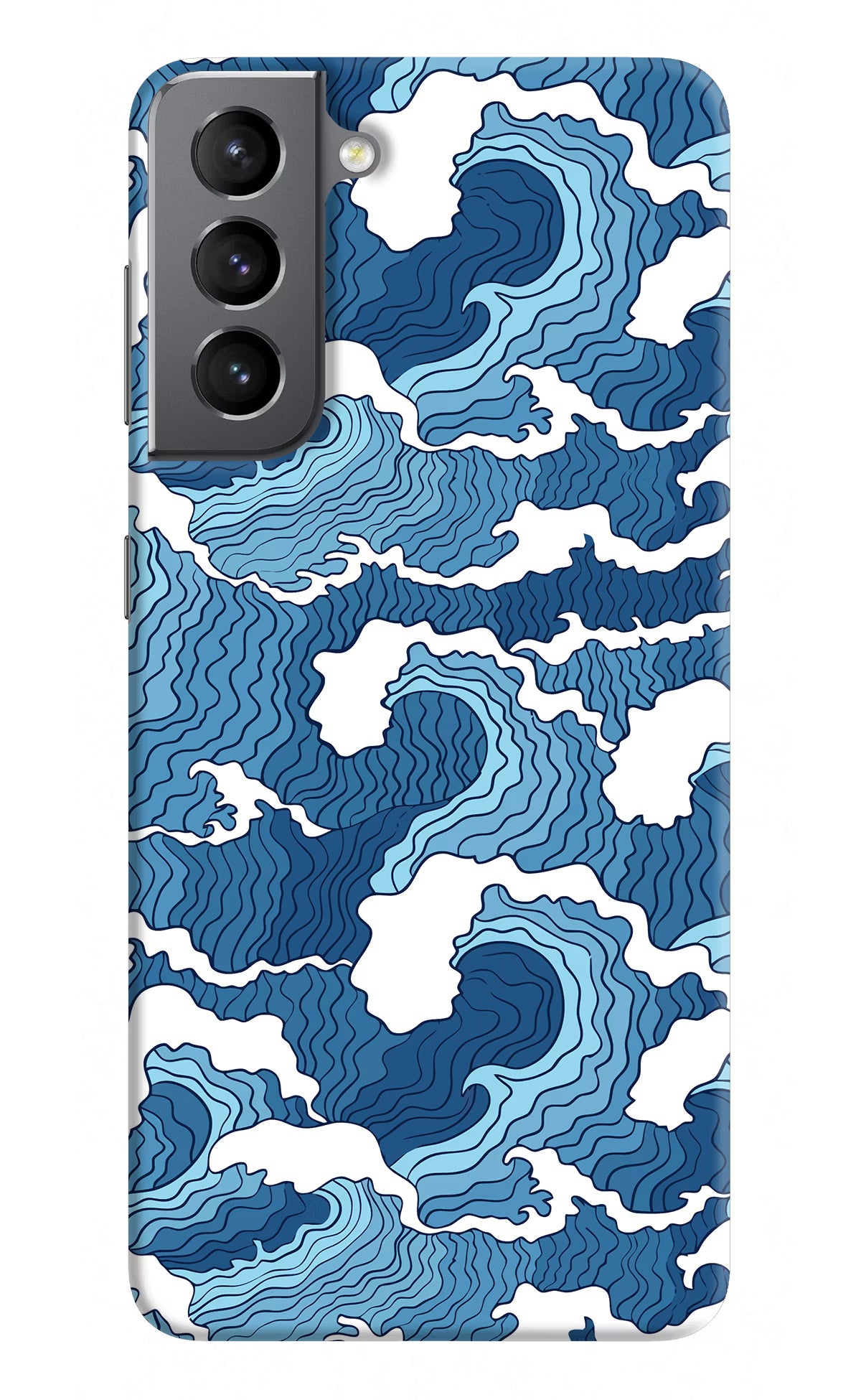 Blue Waves Case for Samsung S21 by Casekaro