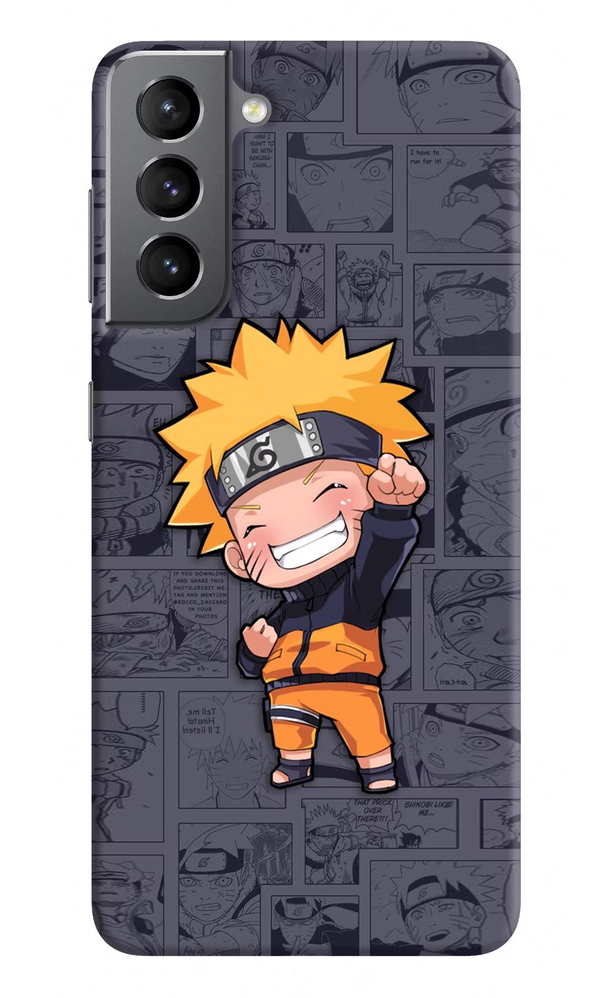 Chota Naruto Case for Samsung S21 by Casekaro