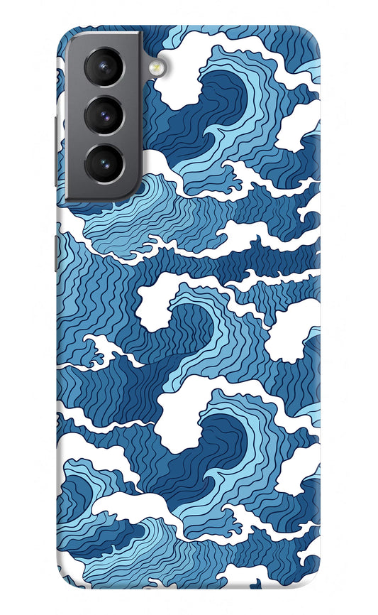 Blue Waves Case for Samsung S21 Plus by Casekaro