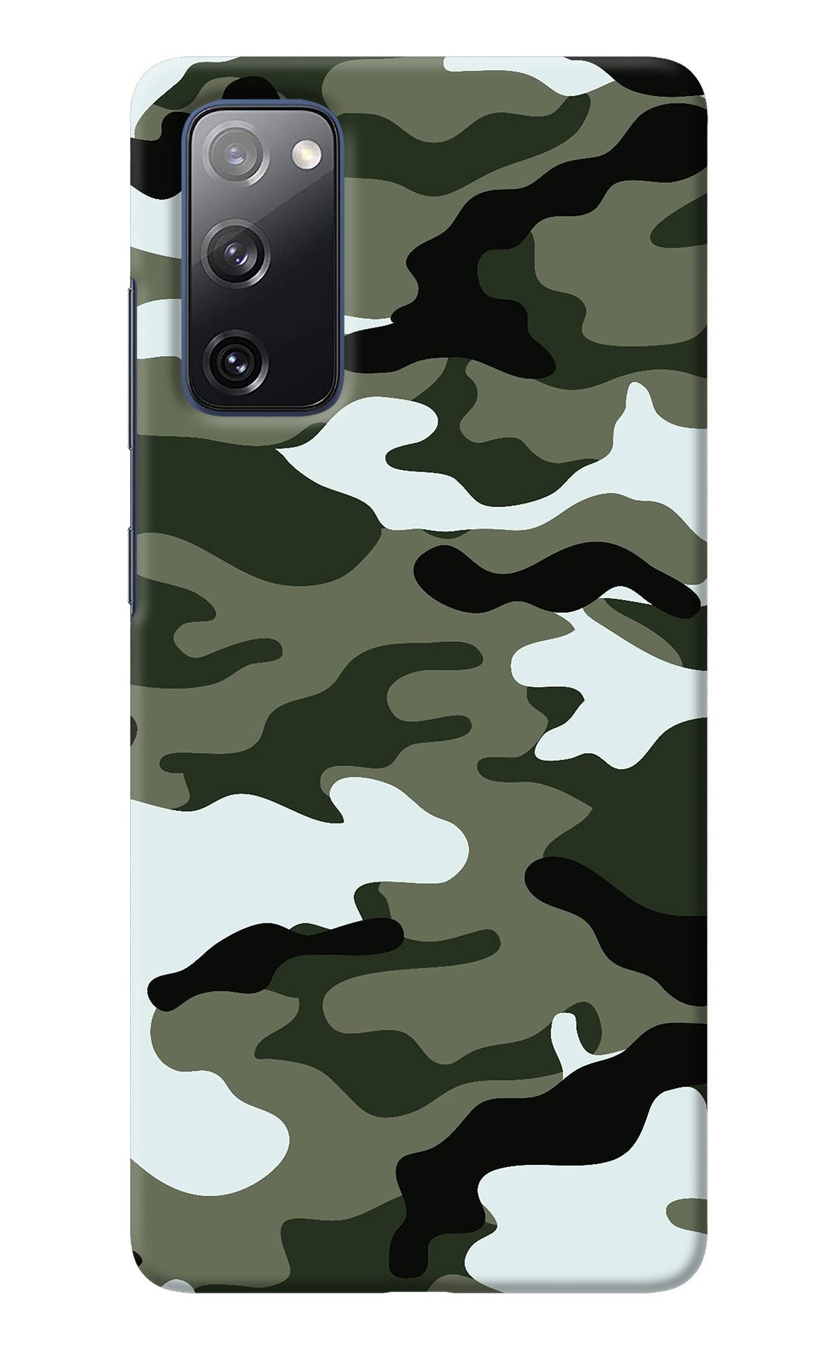 Camouflage Samsung S20 FE Back Cover