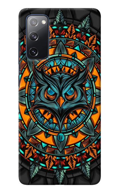 Angry Owl Art Samsung S20 FE Back Cover