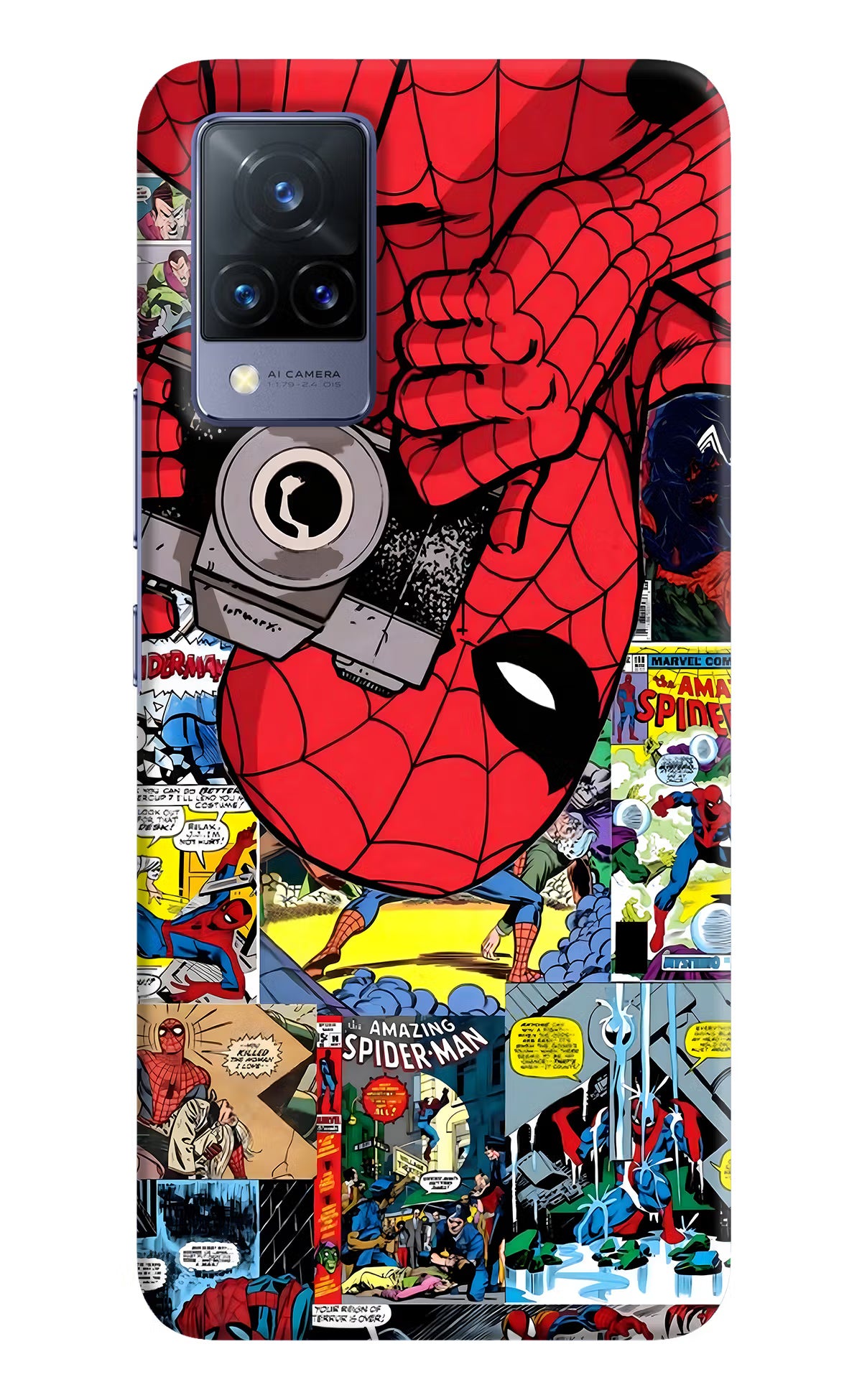 Spider Man Case for Vivo V21 by Casekaro