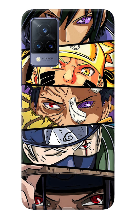 Naruto Character Vivo V21 Back Cover