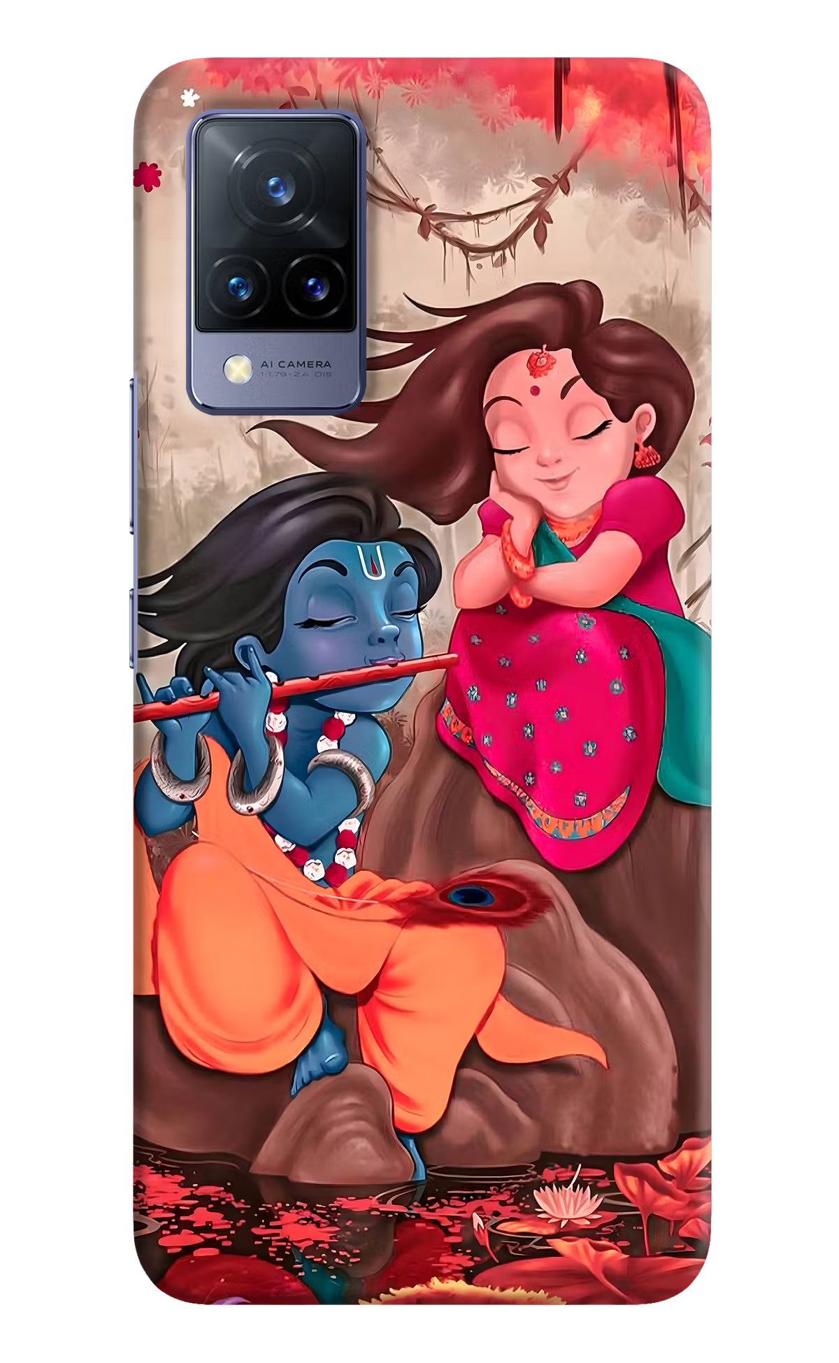 Radhe Krishna Case for Vivo V21 by Casekaro