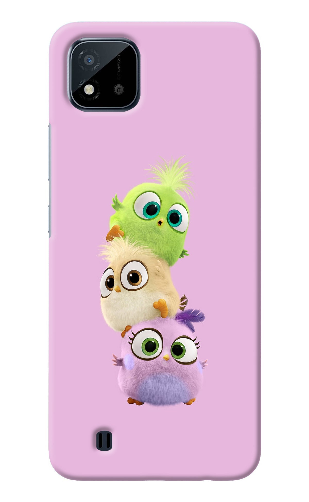 Cute Little Birds Realme C20 Back Cover