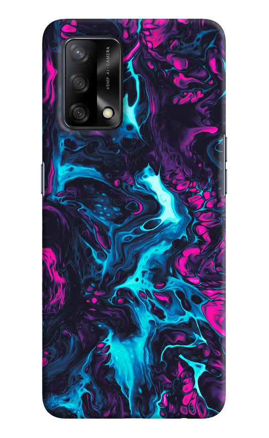 Abstract Case for Oppo F19/F19s by Casekaro