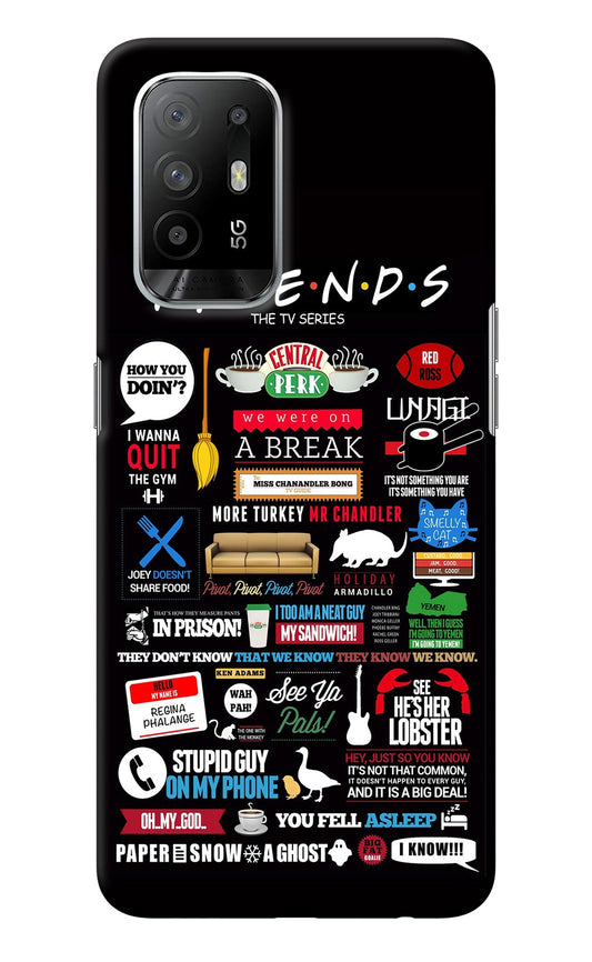 FRIENDS Oppo F19 Pro+ Back Cover