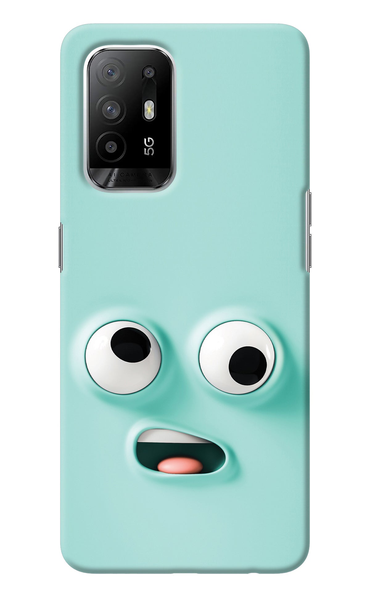 Funny Cartoon Oppo F19 Pro+ Back Cover