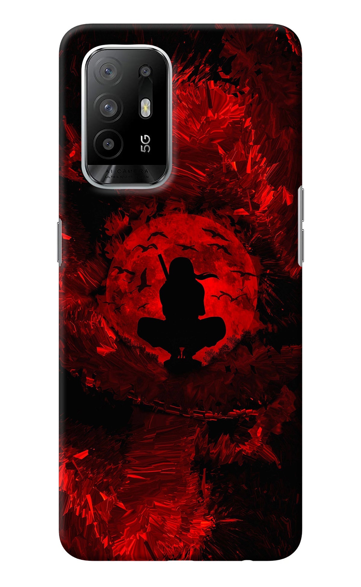 Itachi Uchiha Oppo F19 Pro+ Back Cover