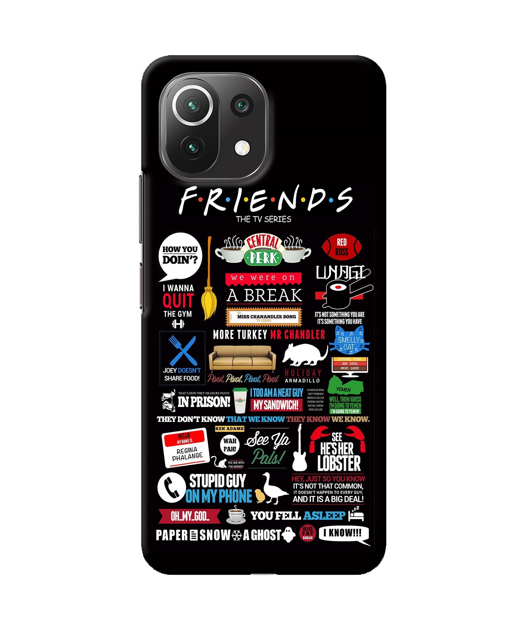 FRIENDS Mi 11 Lite Back Cover