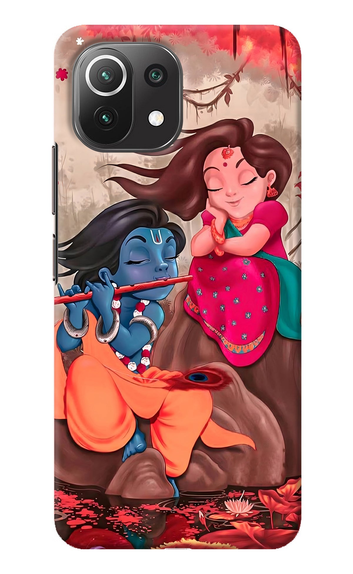 Radhe Krishna Mi 11 Lite Back Cover