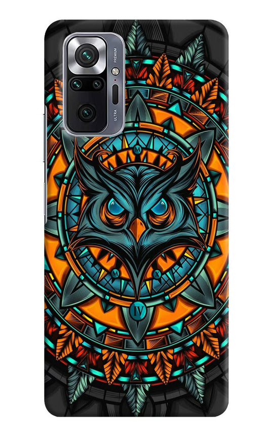 Angry Owl Art Case for Redmi Note 10 Pro Max by Casekaro