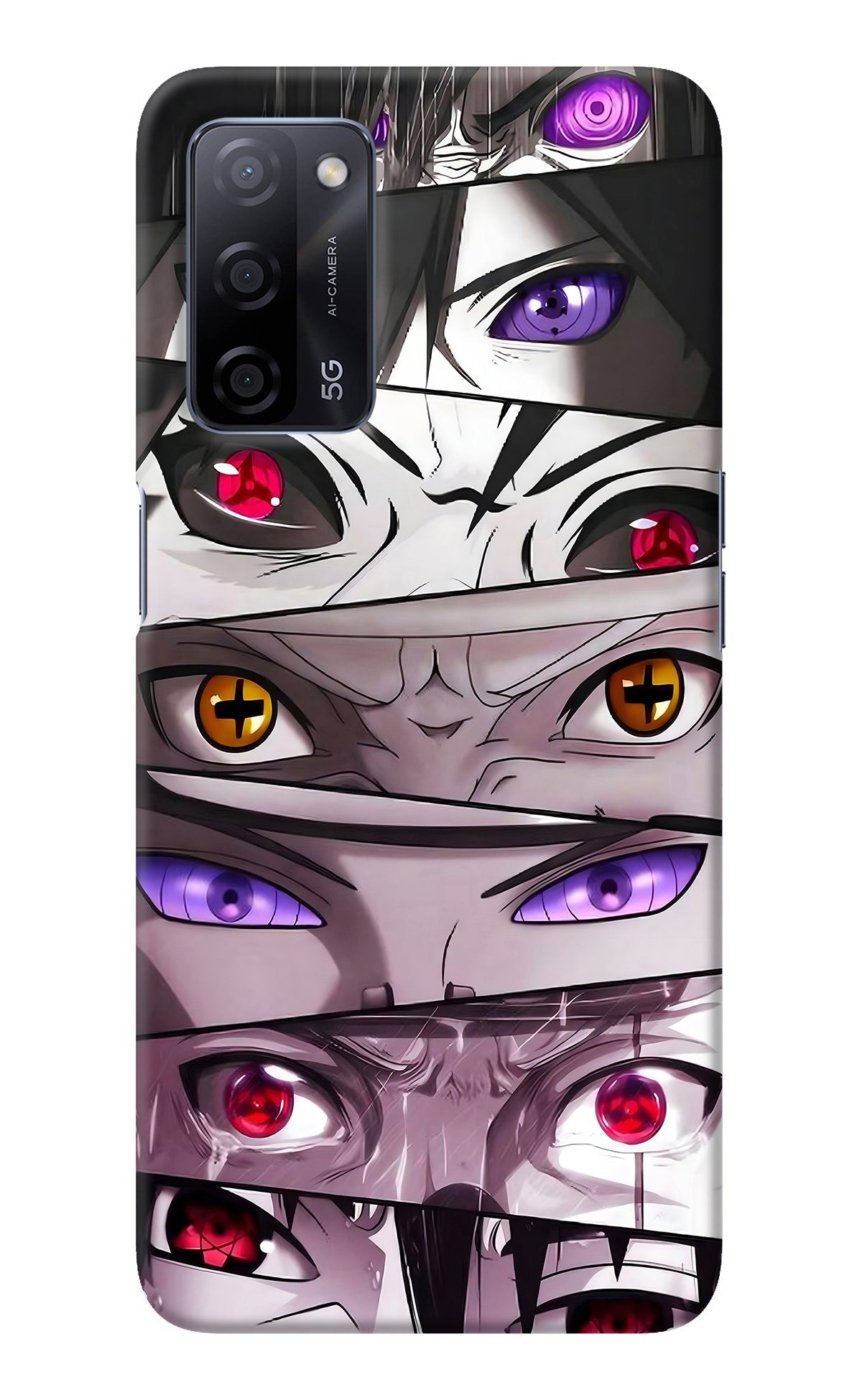 Naruto Anime Oppo A53s 5G Back Cover