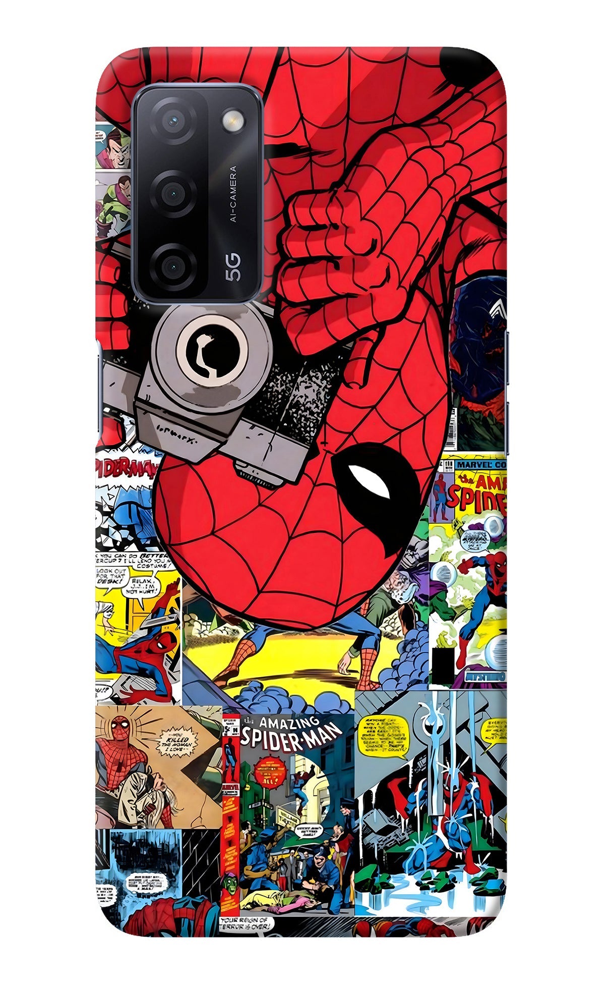 Spider Man Oppo A53s 5G Back Cover