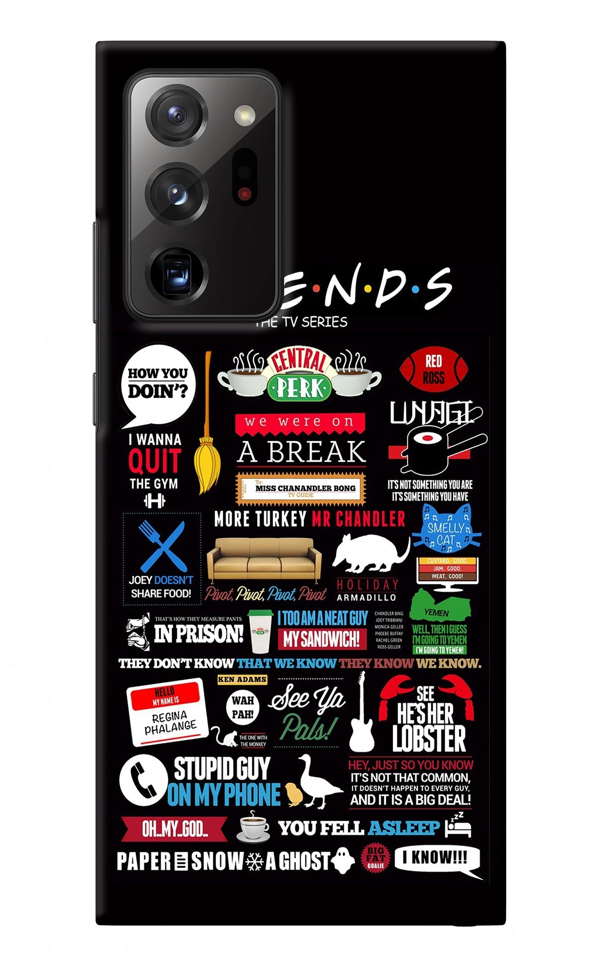 FRIENDS Samsung Note 20 Ultra Back Cover