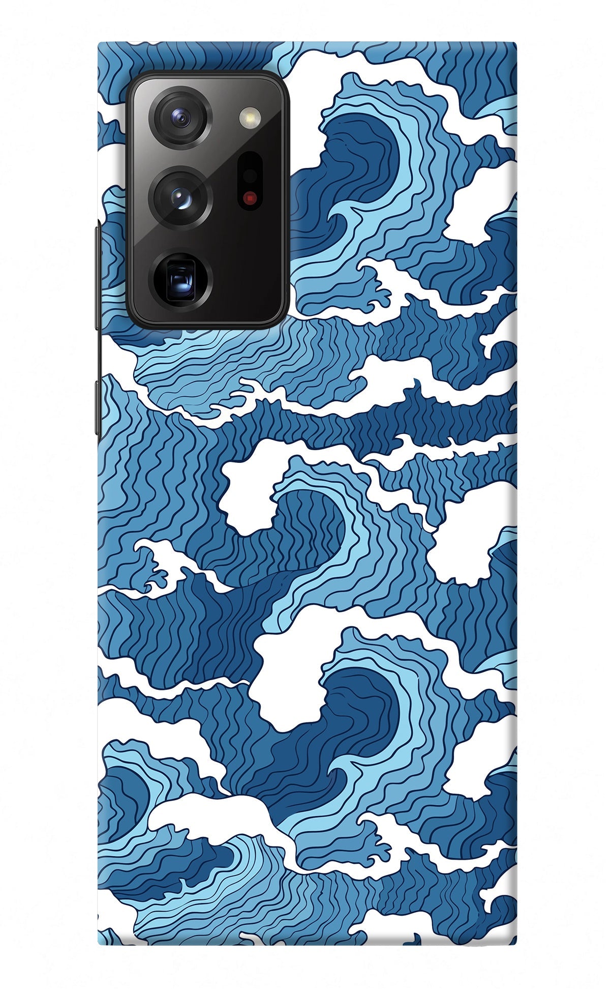 Blue Waves Samsung Note 20 Ultra Back Cover